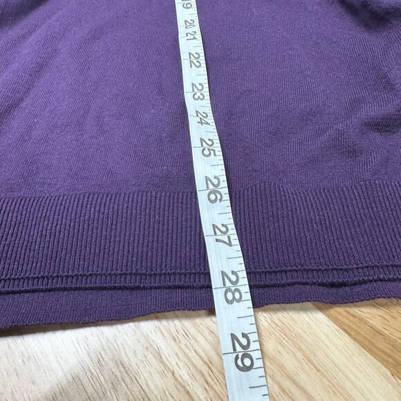 Ted Baker London NWT Men's Sandkas Slim Fit Crewneck Purple Sweater Sz 6 (XXL) - Picture 11 of 11